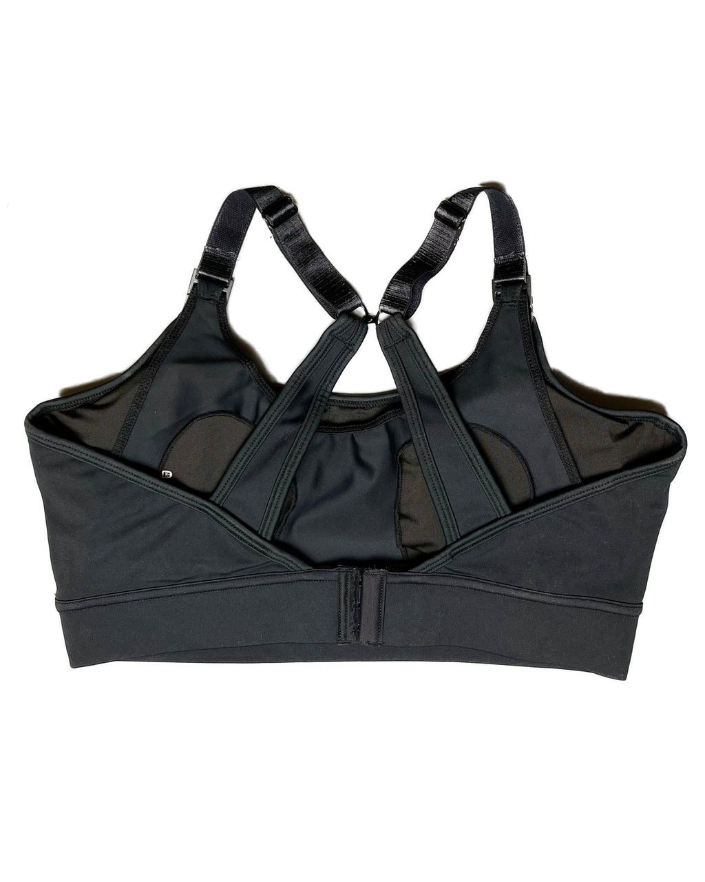 Maternity & Nursing Sports Bra | B–F Cup | Black - Nursing