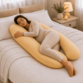 Maternity Pillow And Case 12 Ft - Buttercup Cream