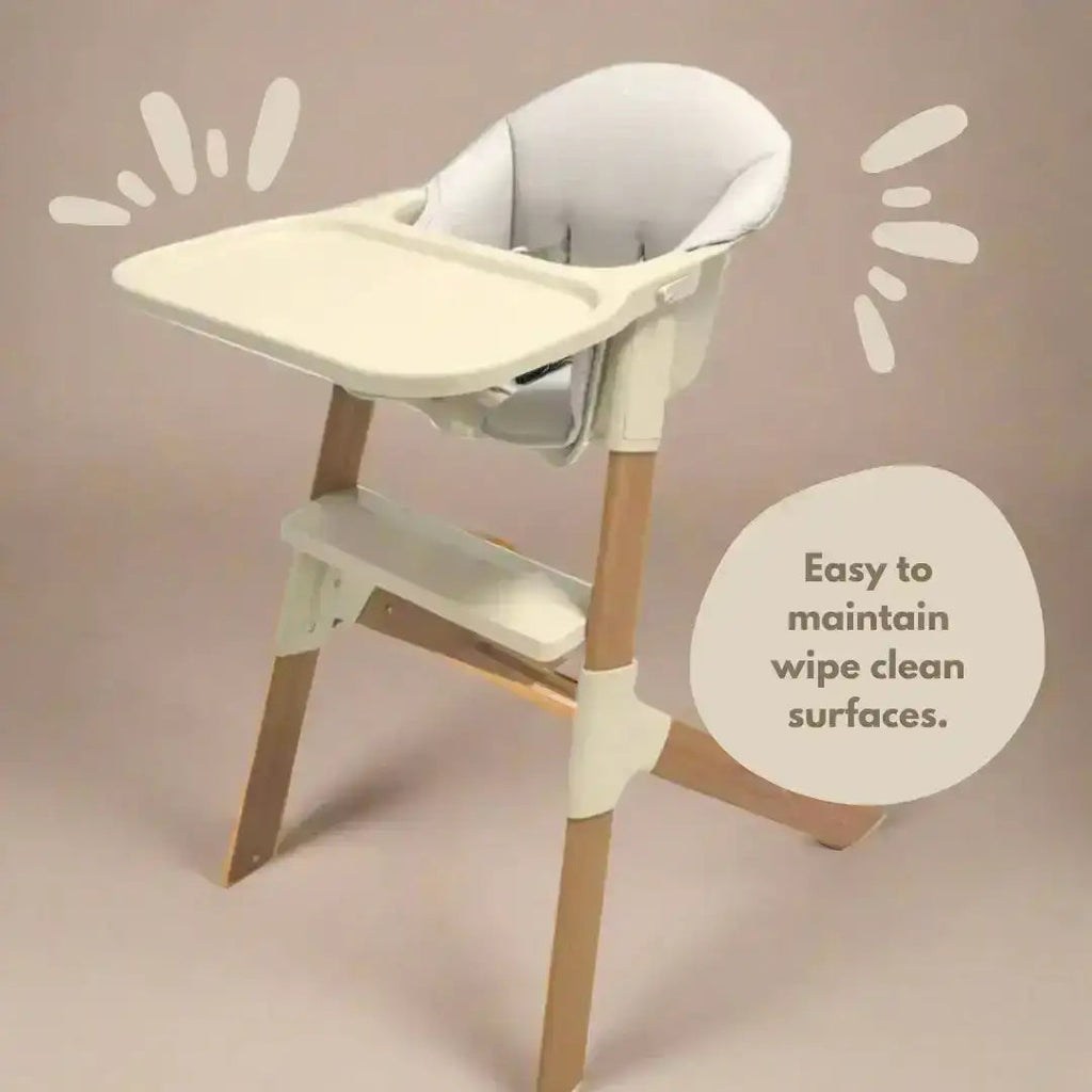 MICO Baby & Toddler Highchair - Beige - Highchair