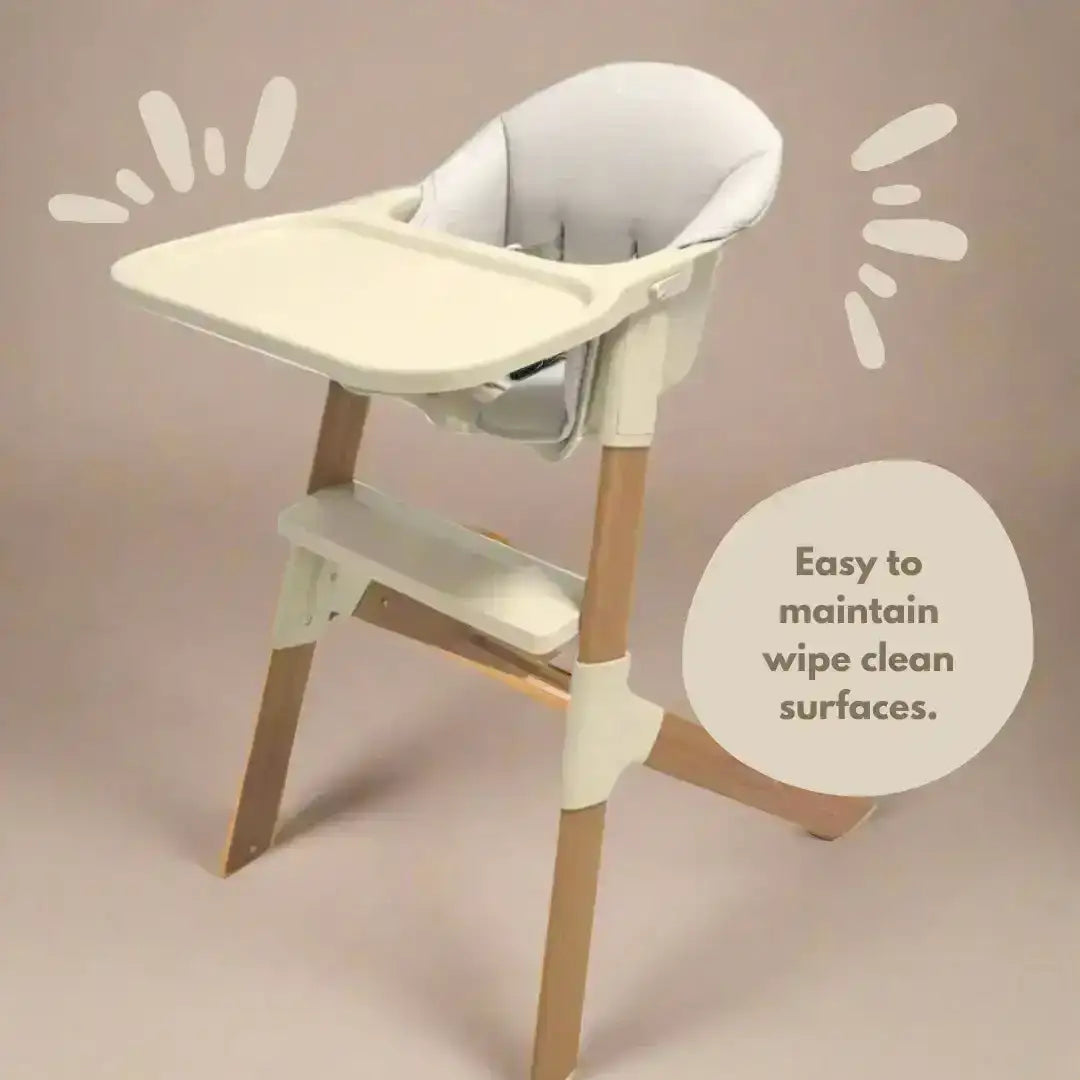 MICO Baby & Toddler Highchair - Beige - Highchair