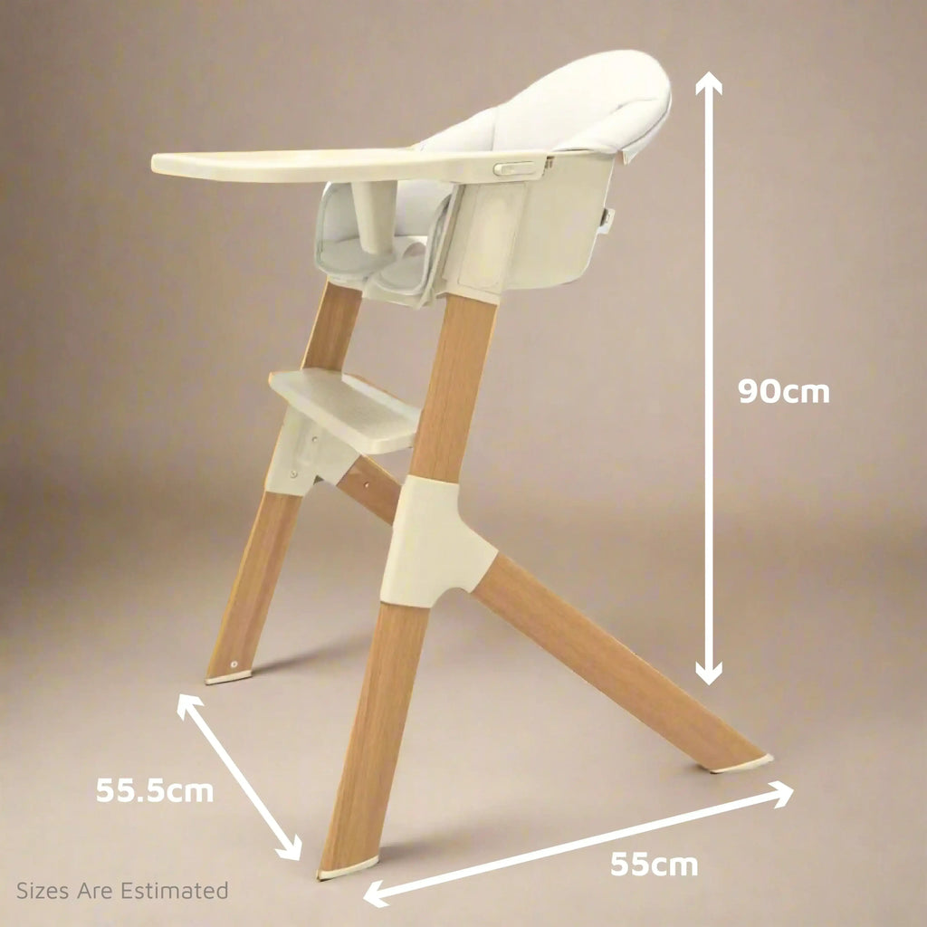 MICO Baby & Toddler Highchair - Beige - Highchair