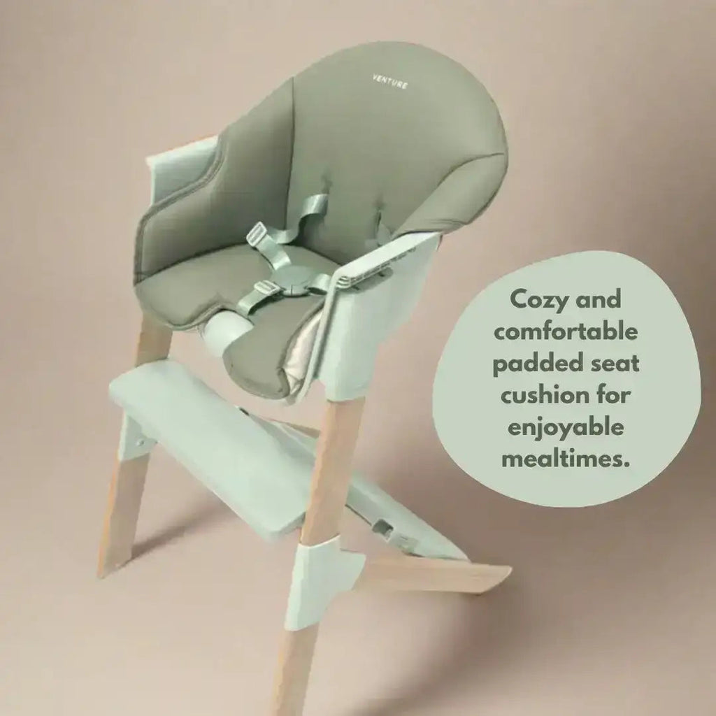 MICO Baby & Toddler Highchair - Green - Highchair