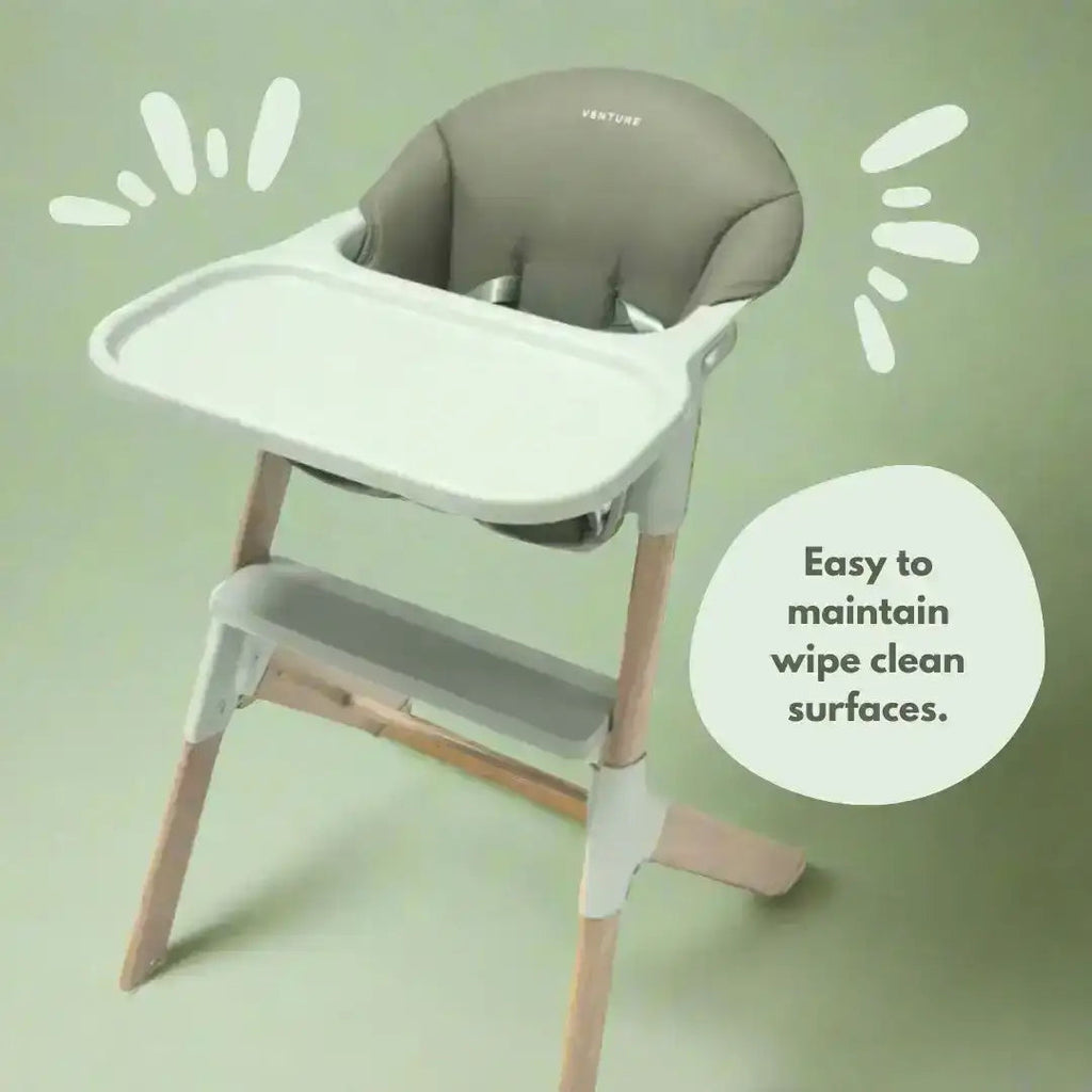 MICO Baby & Toddler Highchair - Green - Highchair