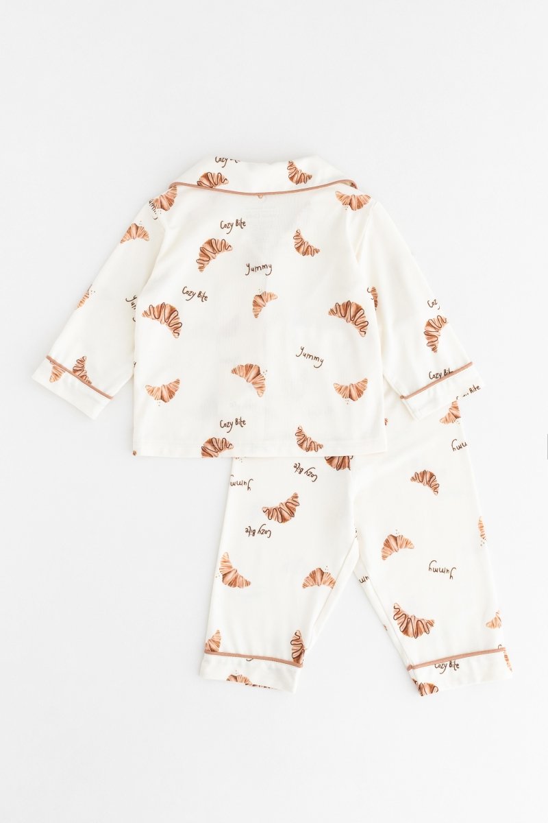 Mini COZY Croissant Club Pyjamas - Pyjamas