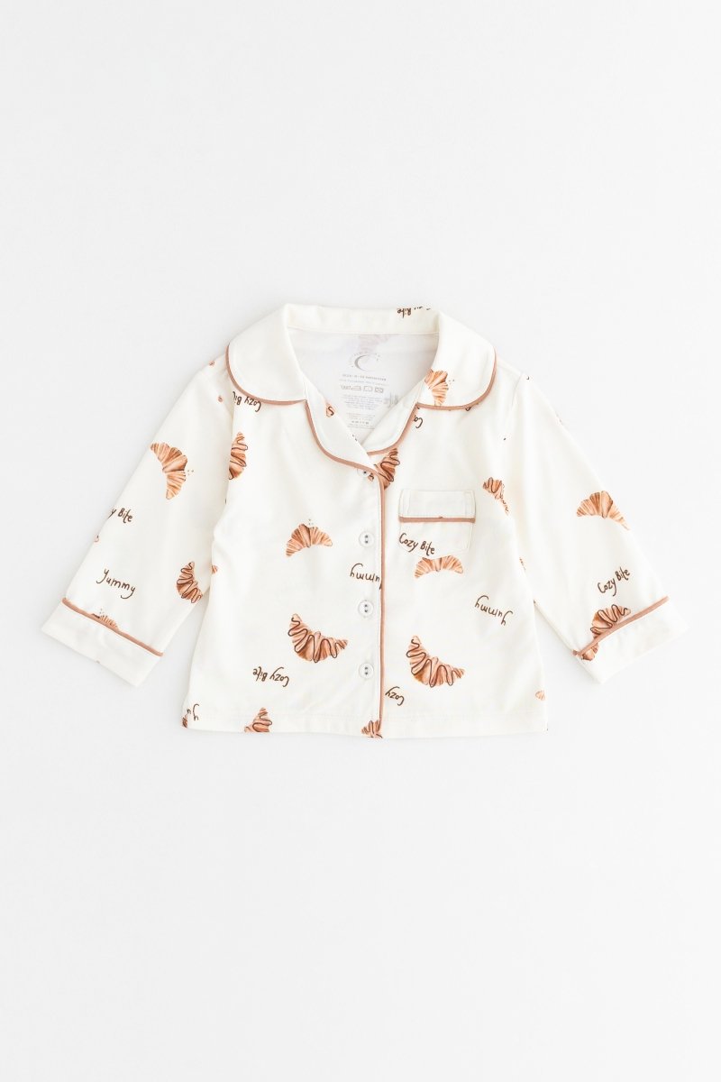 Mini COZY Croissant Club Pyjamas - Pyjamas