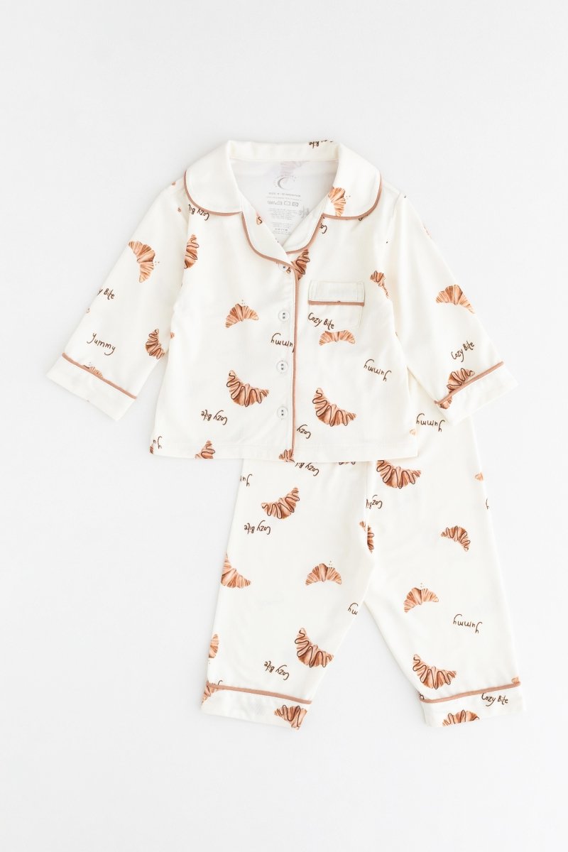 Mini COZY Croissant Club Pyjamas - Pyjamas