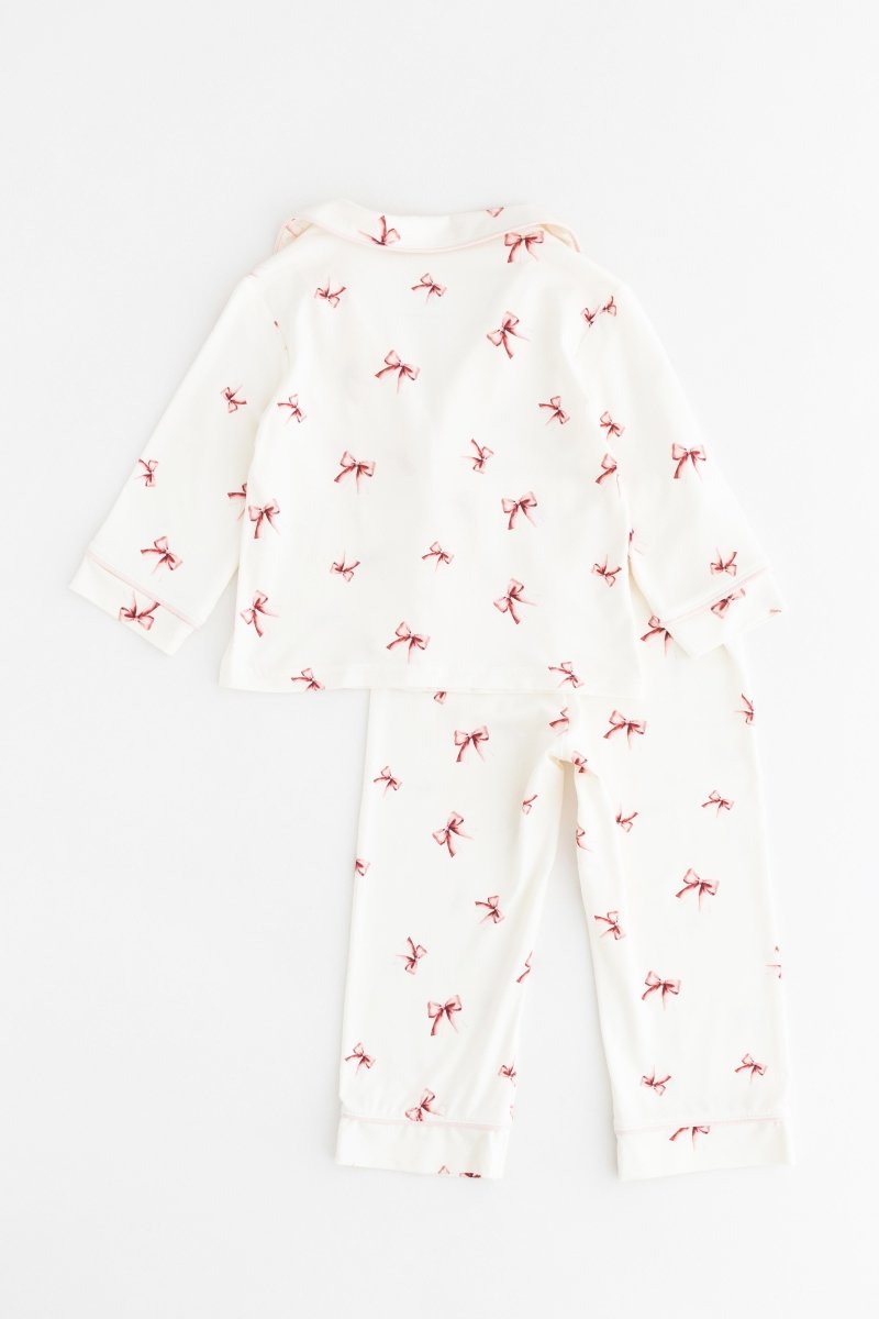 Mini COZY Rosy Ribbon Pyjamas Set - Pyjamas
