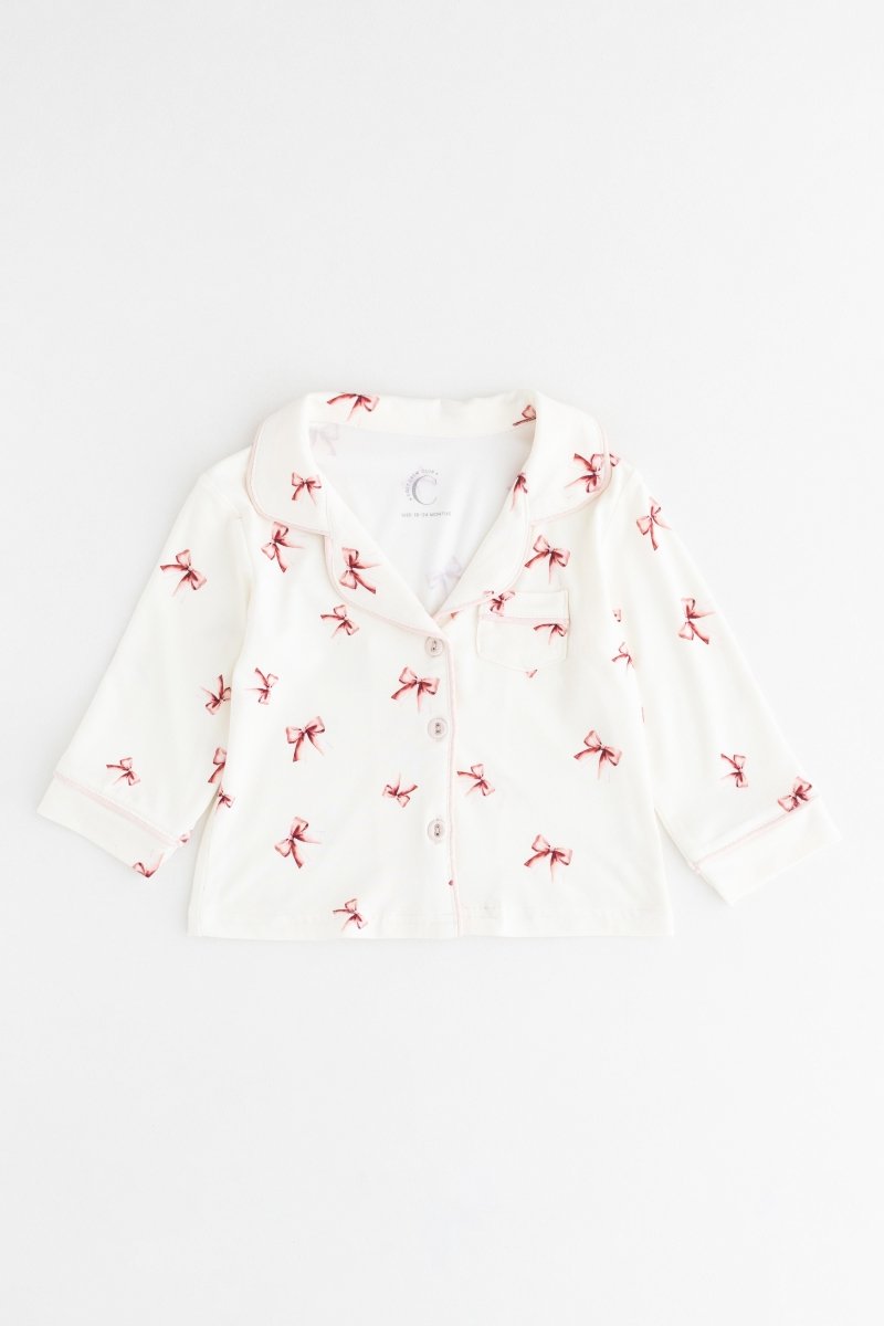 Mini COZY Rosy Ribbon Pyjamas Set - Pyjamas