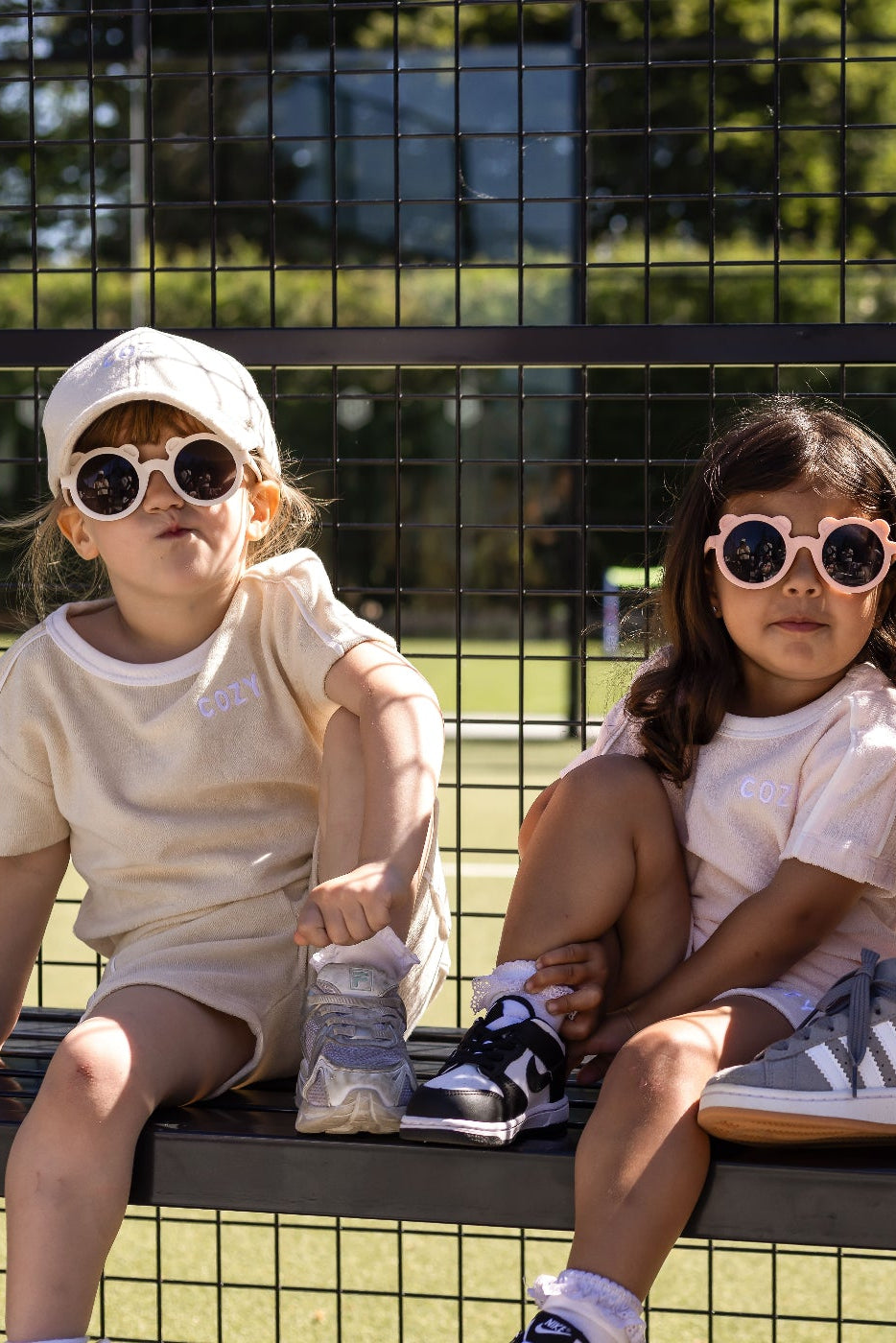 Mini COZY Terry Shorts - Sand - Outfit Sets