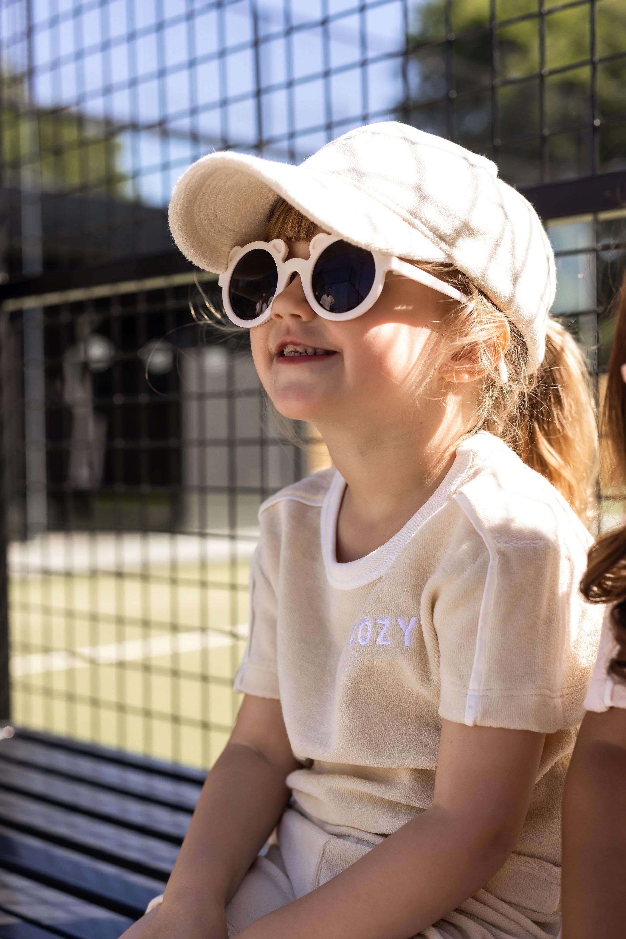Mini COZY Terry Towelling Tee - Sand - Outfit Sets