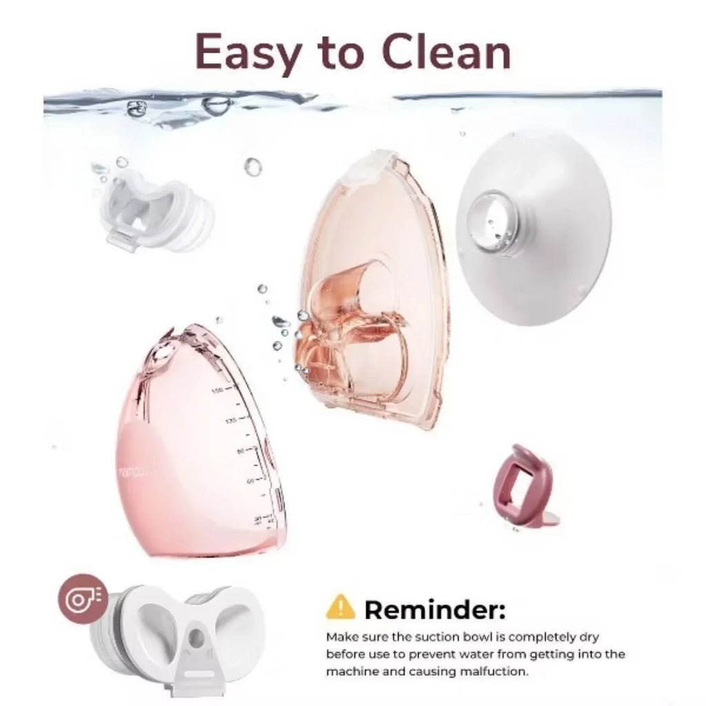 Momcozy Air 1 Ultra-Slim Double Breast Pump - Electric Breast Pumps