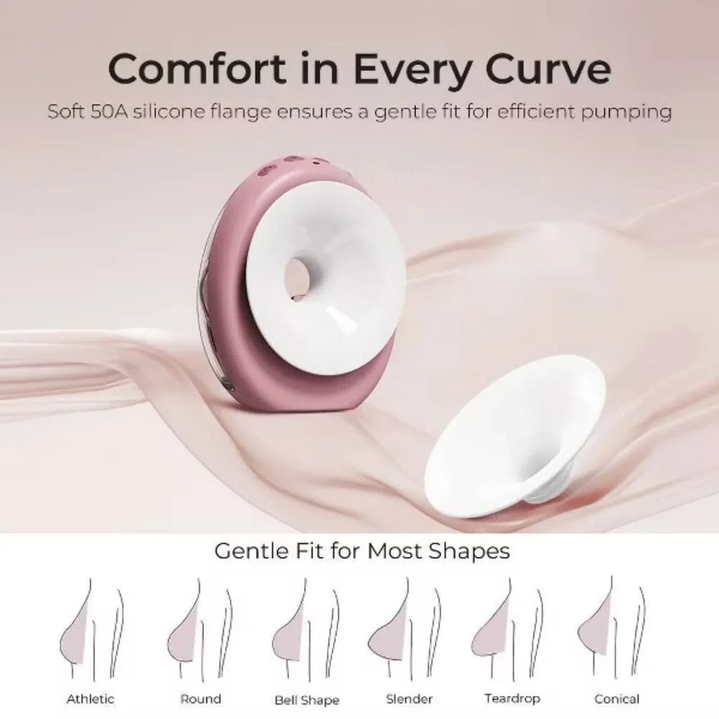 Momcozy Air 1 Ultra-Slim Double Breast Pump - Electric Breast Pumps