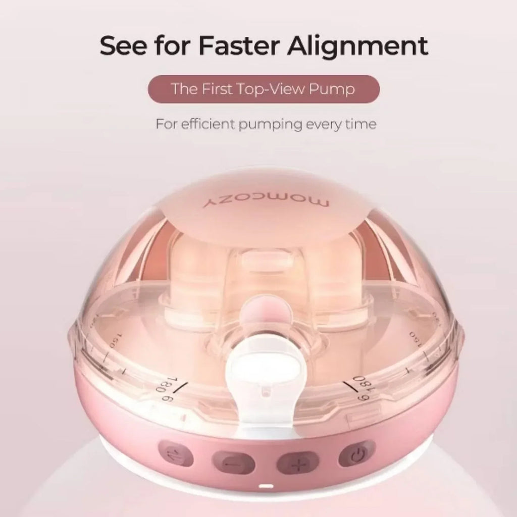 Momcozy Air 1 Ultra-Slim Double Breast Pump - Electric Breast Pumps