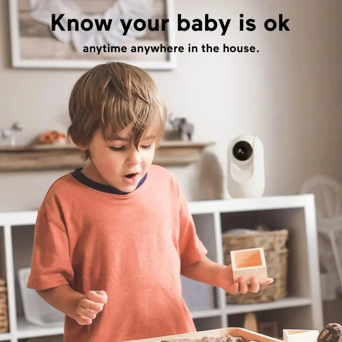 Momcozy BM01 5’’ Baby Monitor & Camera - Smart Baby Monitors