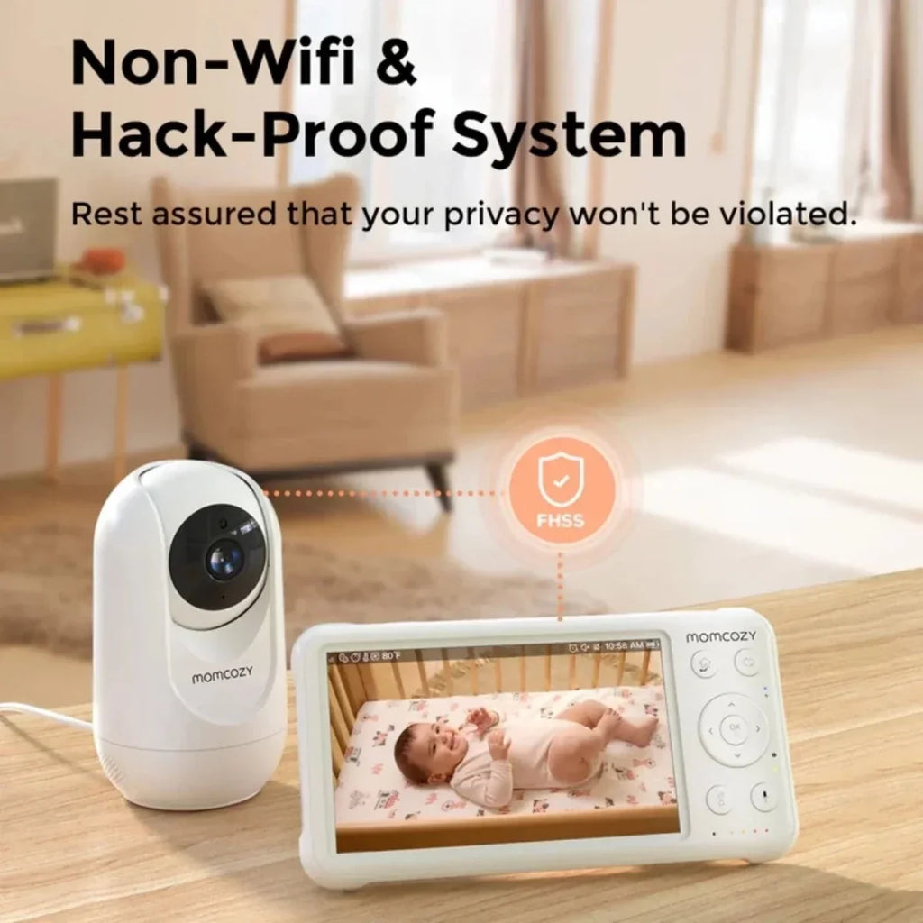 Momcozy BM01 5’’ Baby Monitor & Camera - Smart Baby Monitors