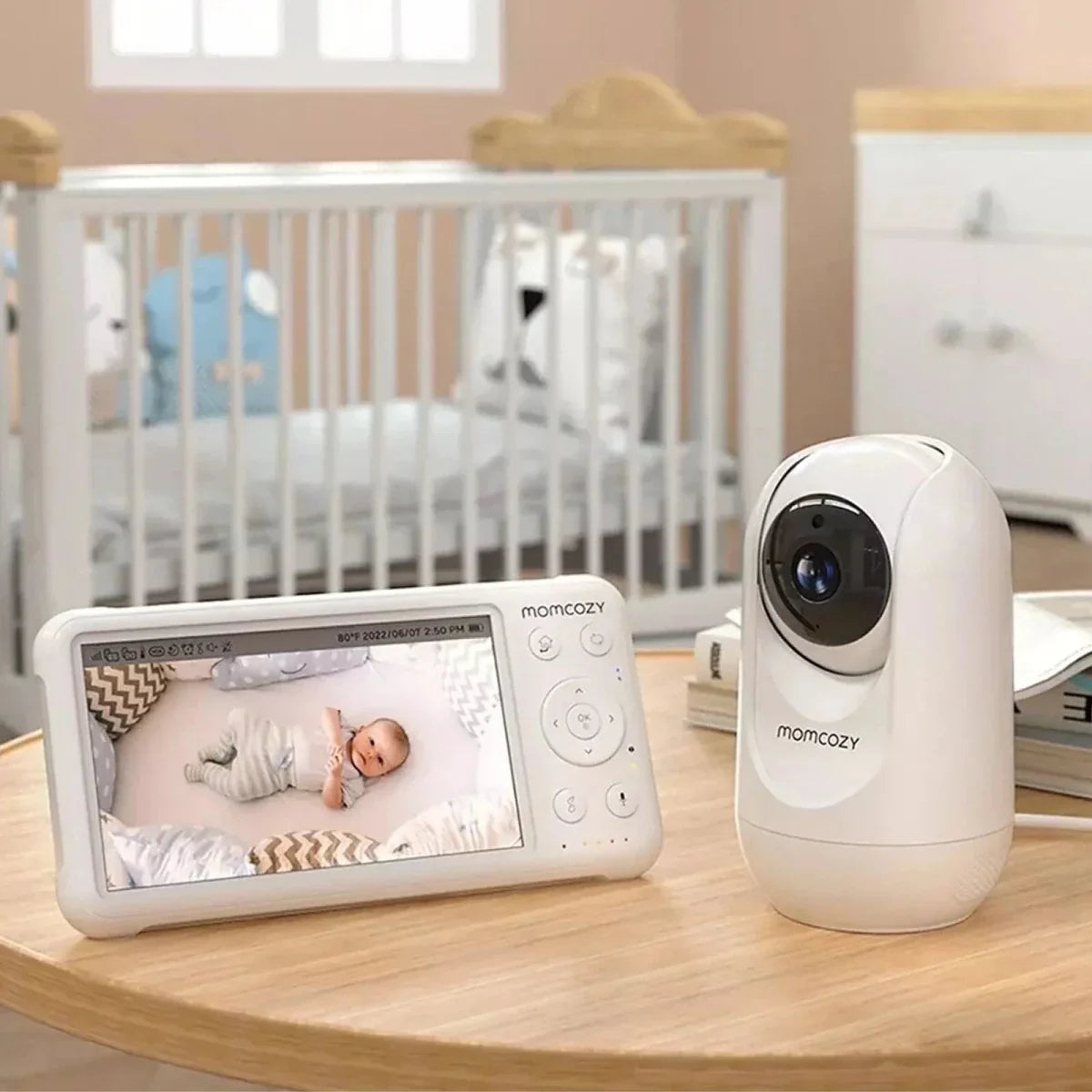 Momcozy BM01 5’’ Baby Monitor & Camera - Smart Baby Monitors