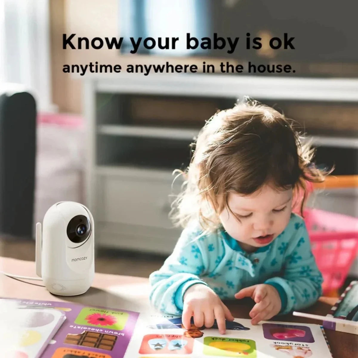 Momcozy BM01 5’’ Baby Monitor & Camera - Smart Baby Monitors