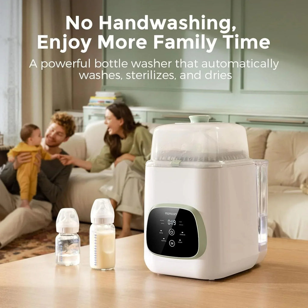 Momcozy KleanPal Pro Baby Bottle Washer & Steriliser & Dryer - Steriliser Units