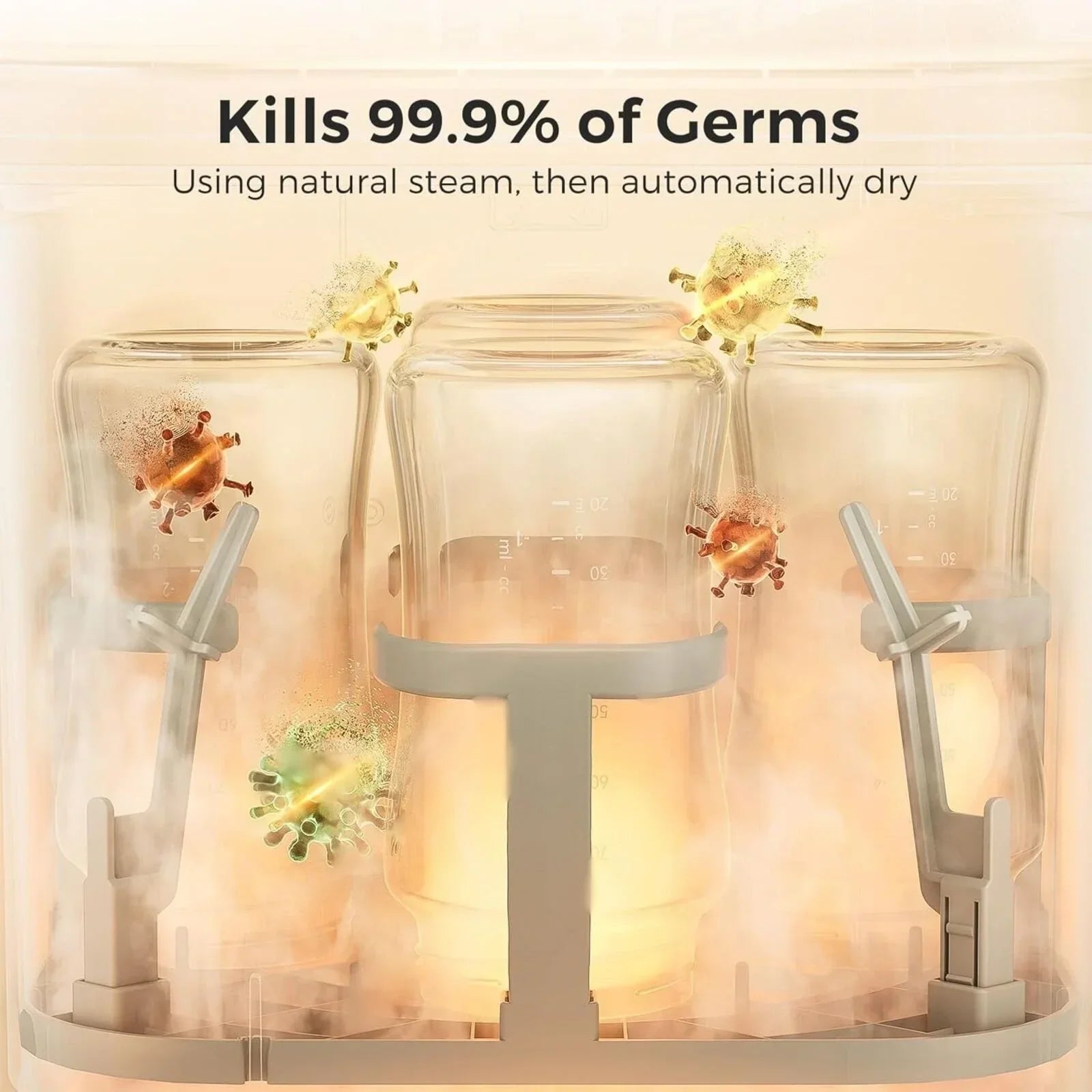 Momcozy KleanPal Pro Baby Bottle Washer & Steriliser & Dryer - Steriliser Units