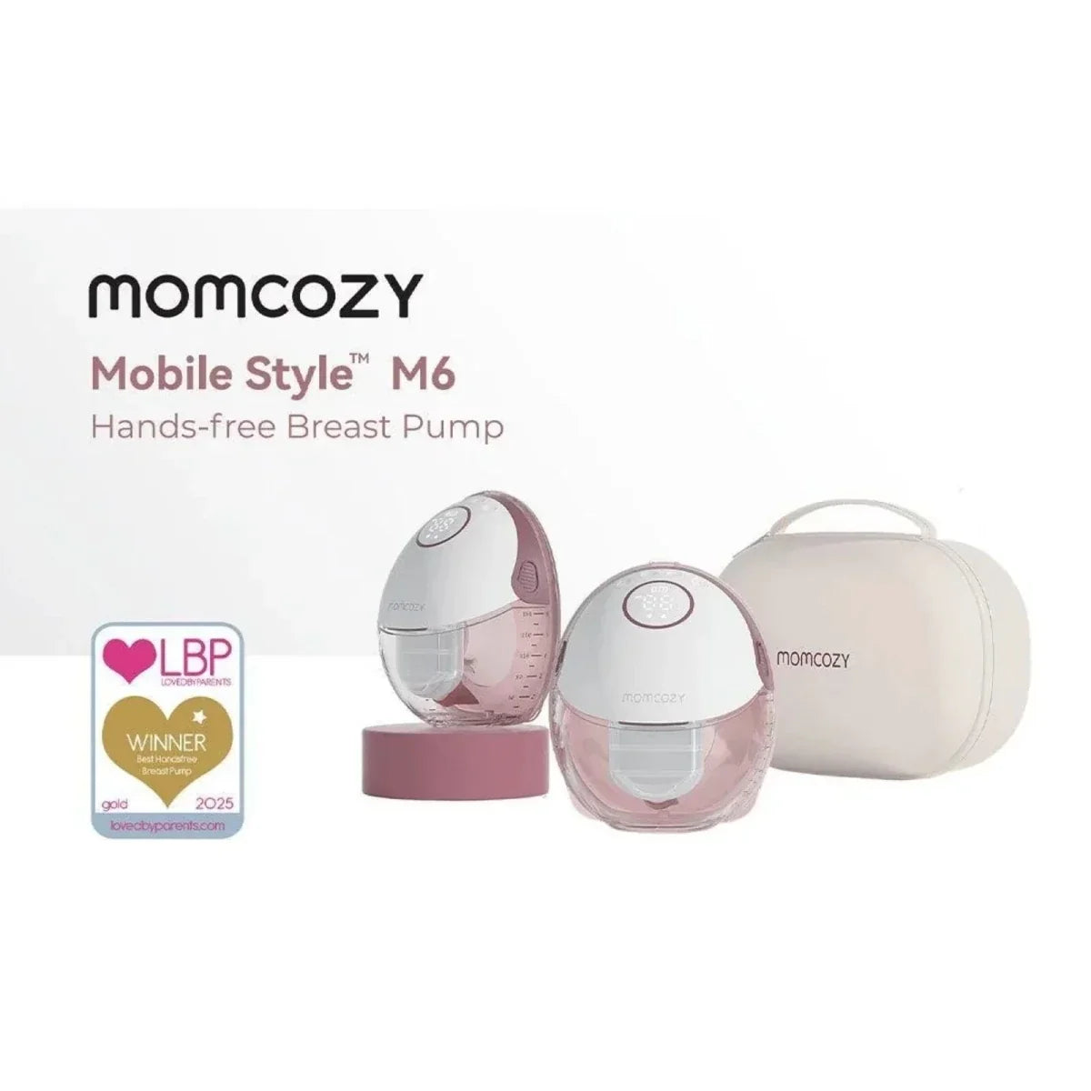 Momcozy M6 Mobile Style Double Wearable Electric Breast Pump - Electric Breast Pumps