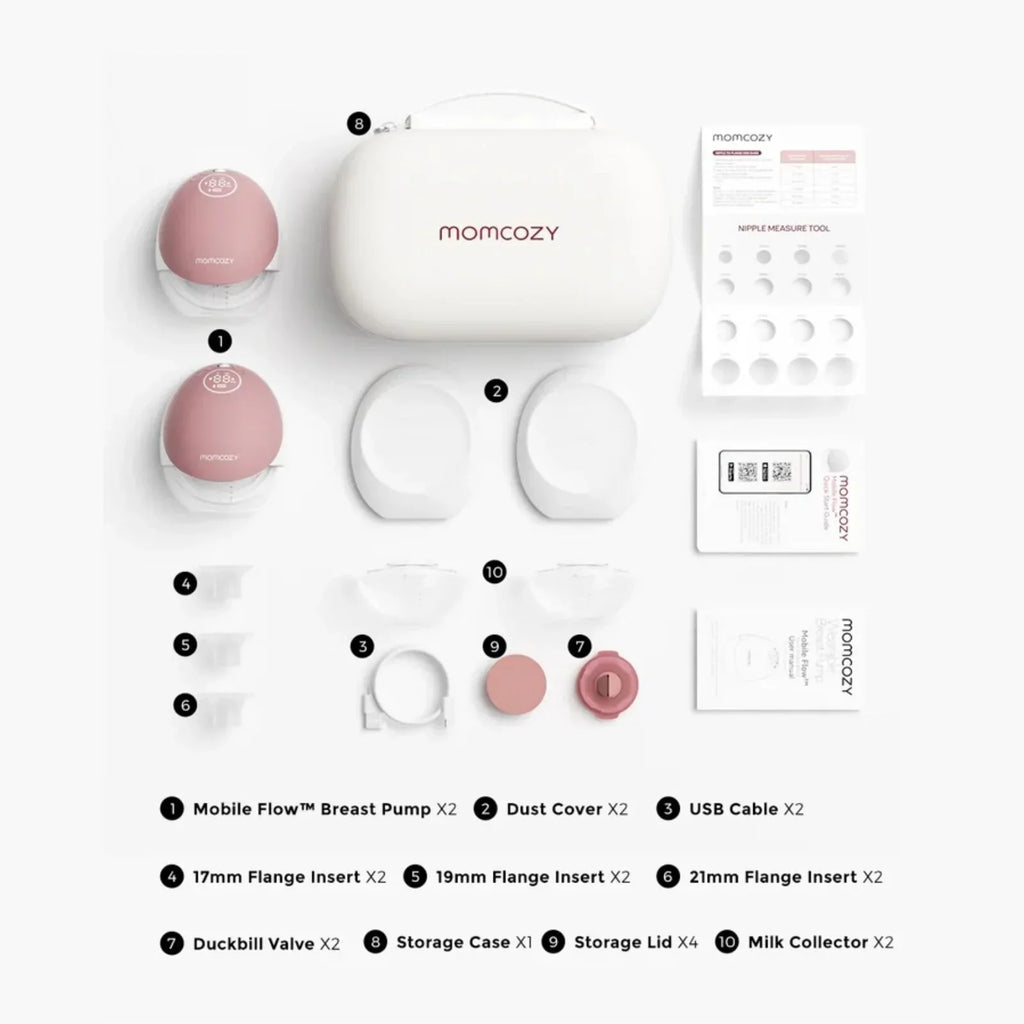 Momcozy M9 Mobile Flow Double Breast Pump - Electric Breast Pumps