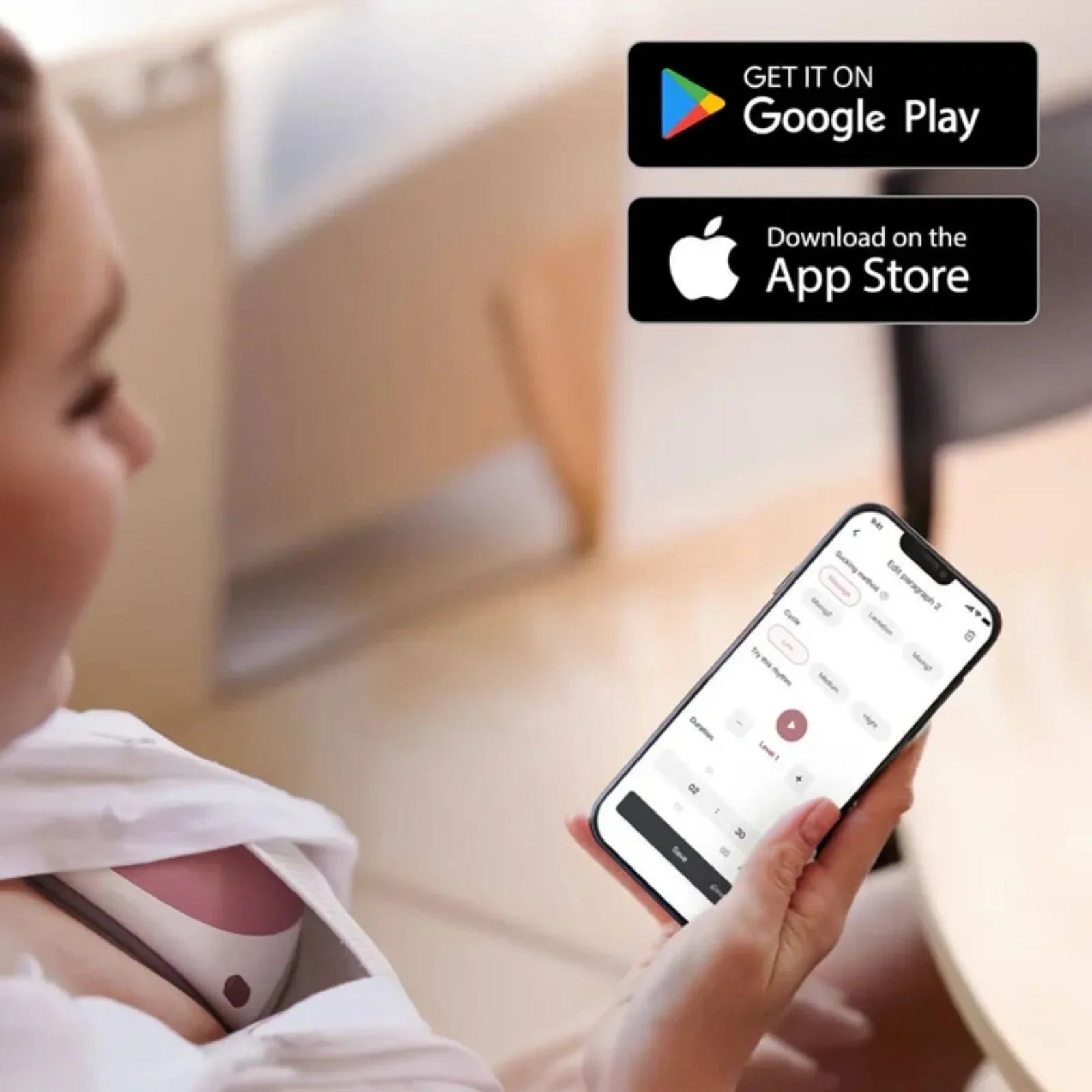 Momcozy M9 Mobile Flow Double Breast Pump - Electric Breast Pumps