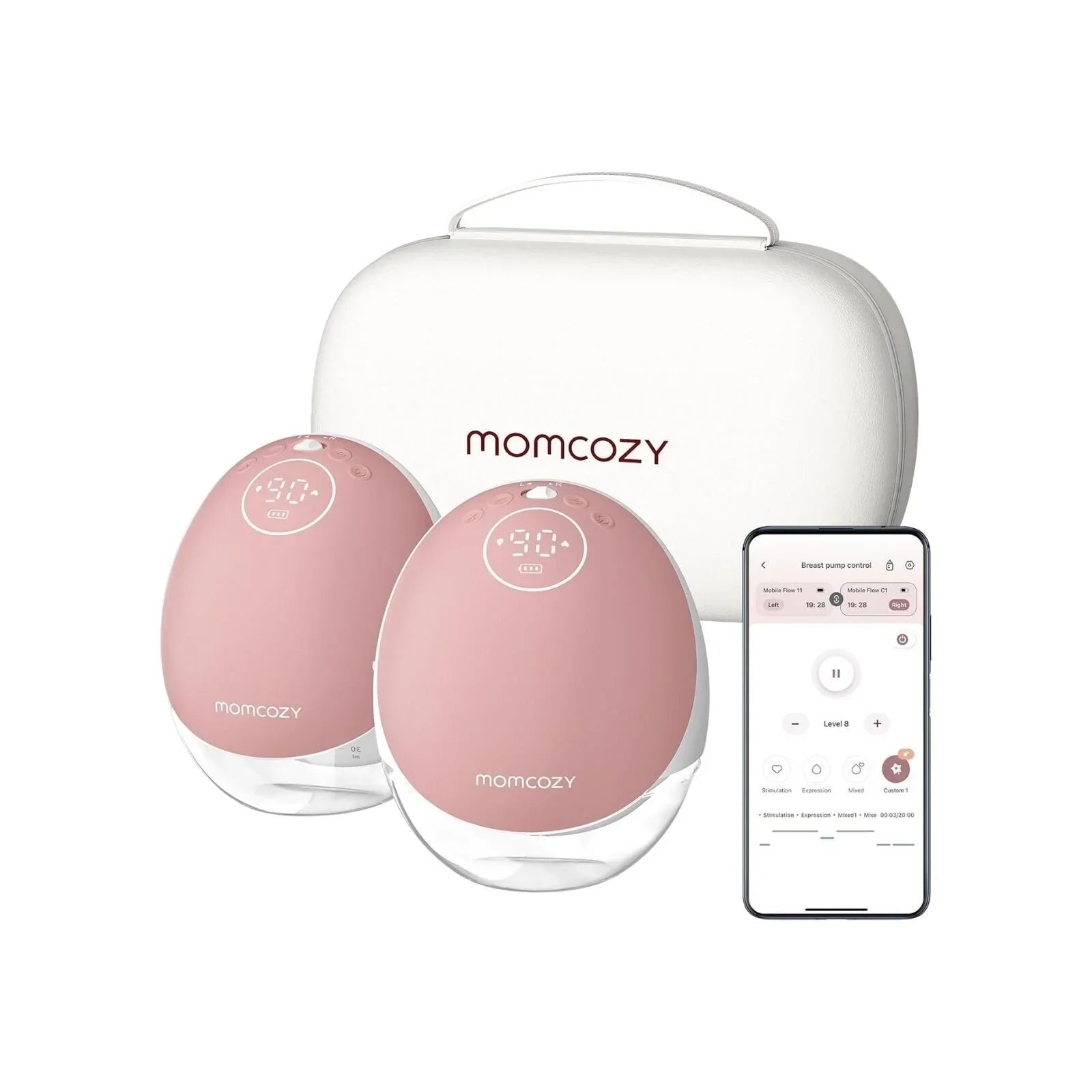 Momcozy M9 Mobile Flow Double Breast Pump - Electric Breast Pumps
