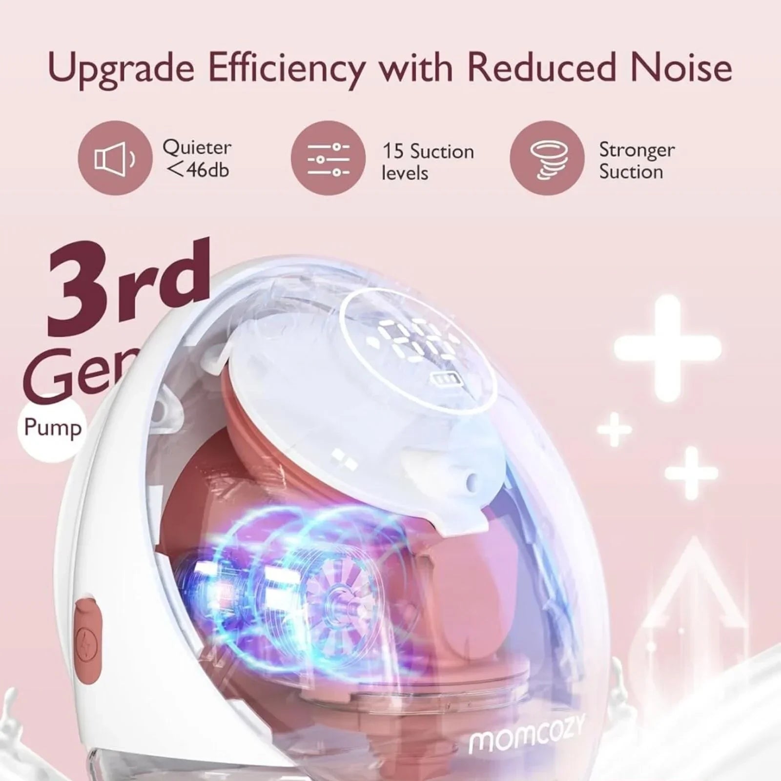 Momcozy M9 Mobile Flow Double Breast Pump - Electric Breast Pumps
