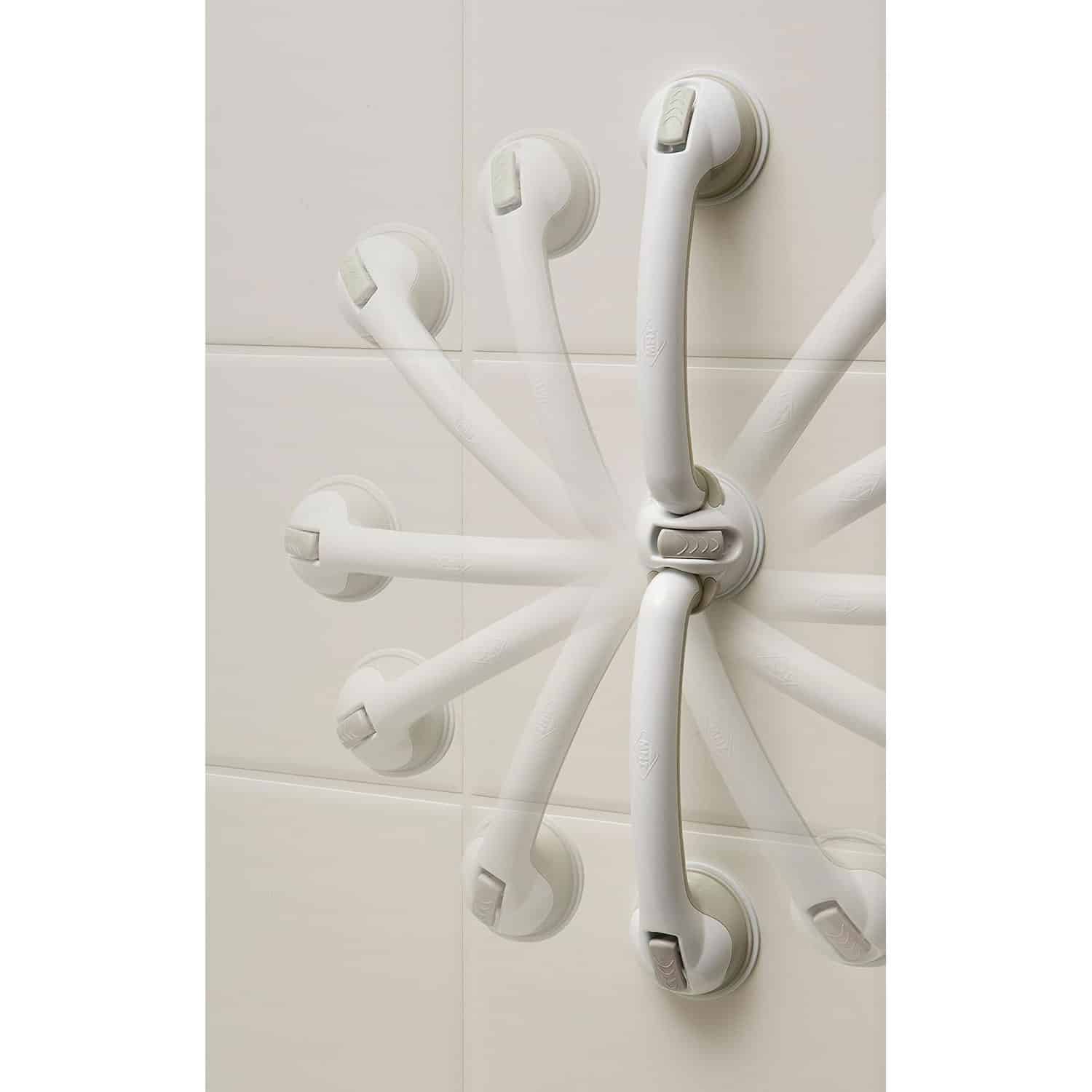 Mommy’s Helper Safe-er Grip Bath and Shower Handle - White - Bathing Accessory