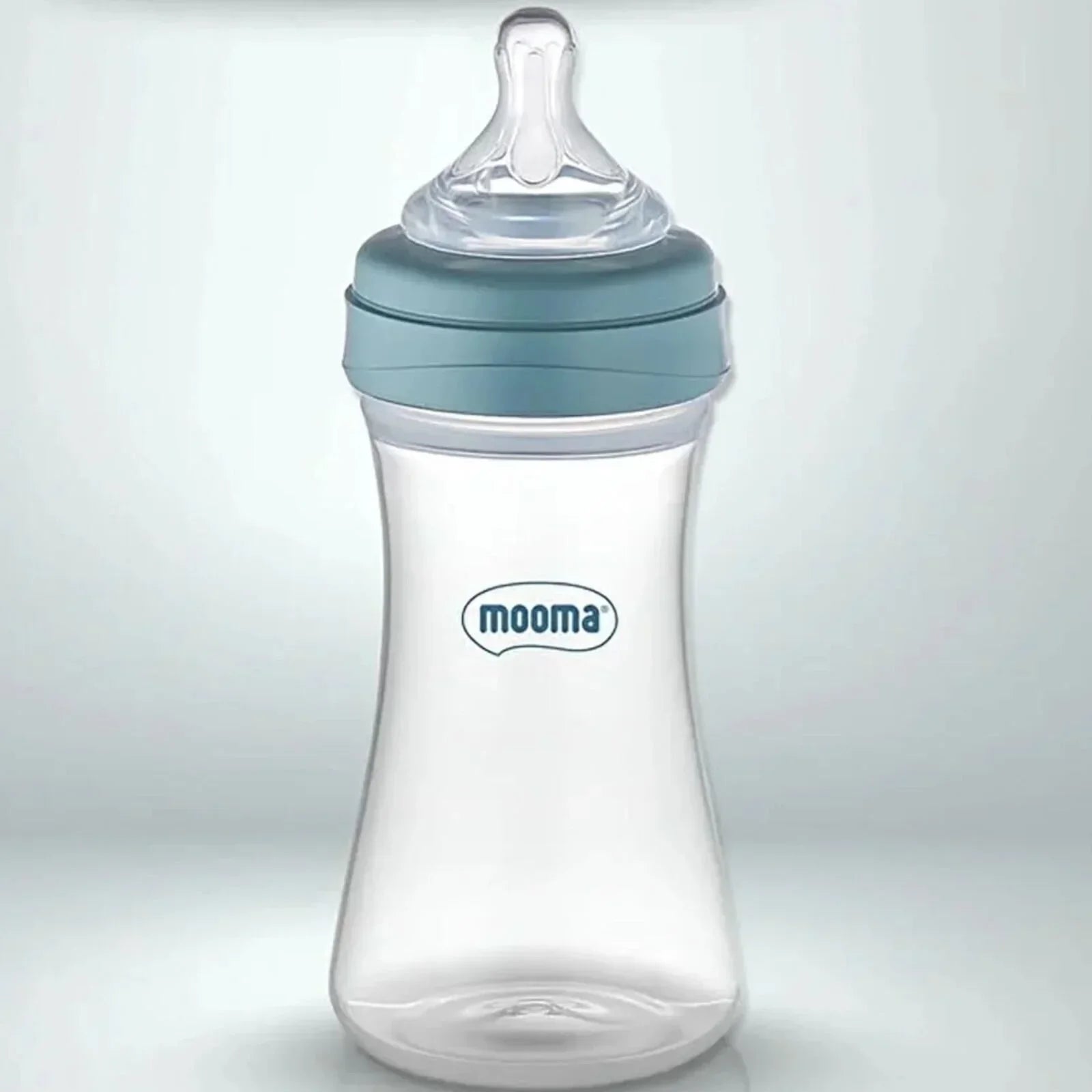 Mooma Kindy Bottle Fast Flow 18+ months 250ml - Ball Blue - Bottles