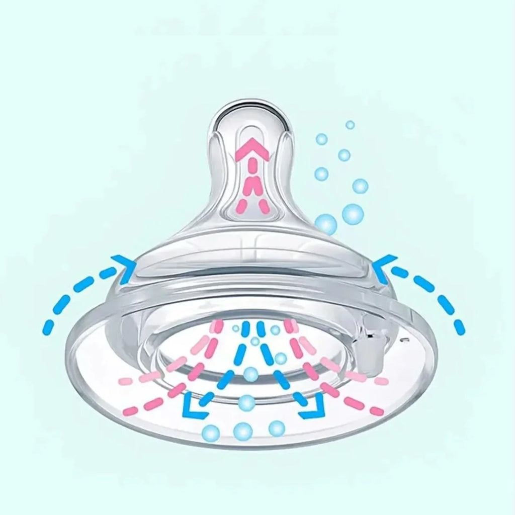 Mooma Kindy Bottle Fast Flow 18+ months 250ml - Ball Blue - Bottles