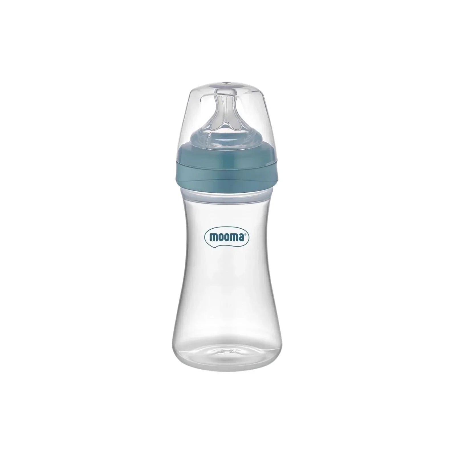 Mooma Kindy Bottle Fast Flow 18+ months 250ml - Ball Blue - Bottles