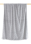 Mora Kaplan Interior Luxury Soft Fox Faux Fur Throw Blanket - 230x270cm / Grey - Blankets