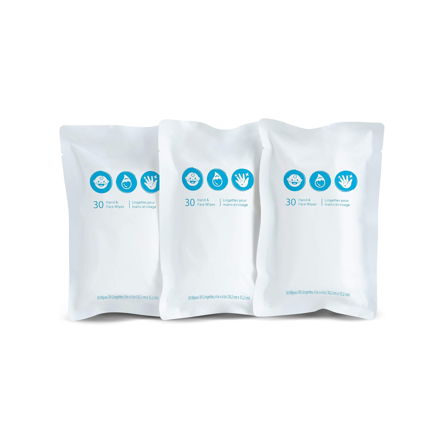 Munchkin Brica Clean-to-Go Wipes Refill – Pack of 3 - Nappy Accessory