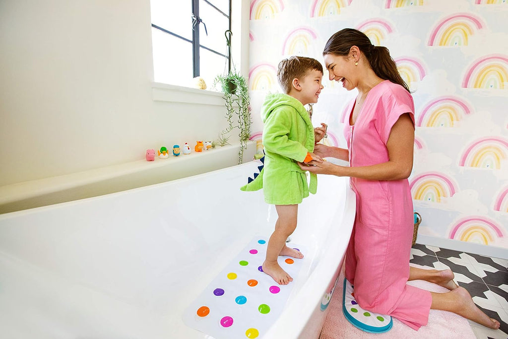 Munchkin Dandy Dots Cushioned Bath Kneeler - Bathing Accessory
