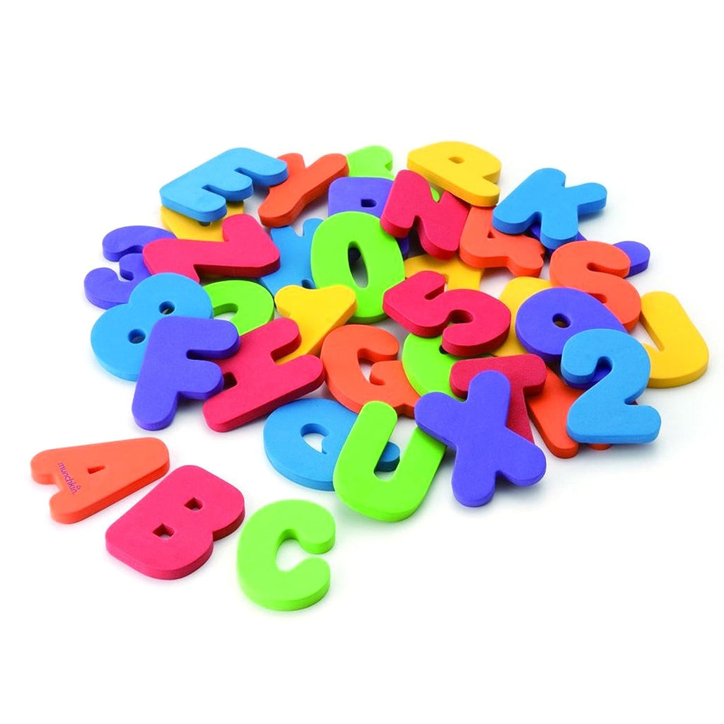 Munchkin Letters and Numbers Bath Toys (36 Items) - Bath Toy