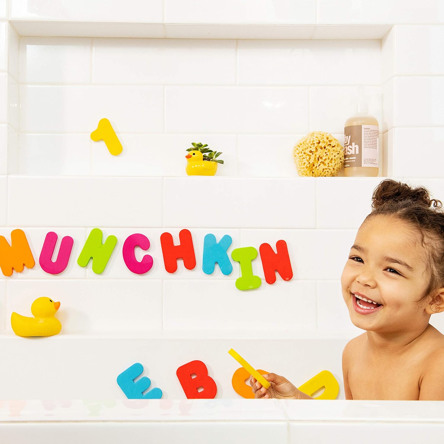 Munchkin Letters and Numbers Bath Toys (36 Items) - Bath Toy