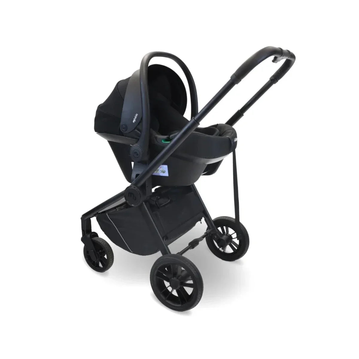 My Babiie MB450i 3-in-1 Travel System - Black - Black - 4 Wheel Travel Systems