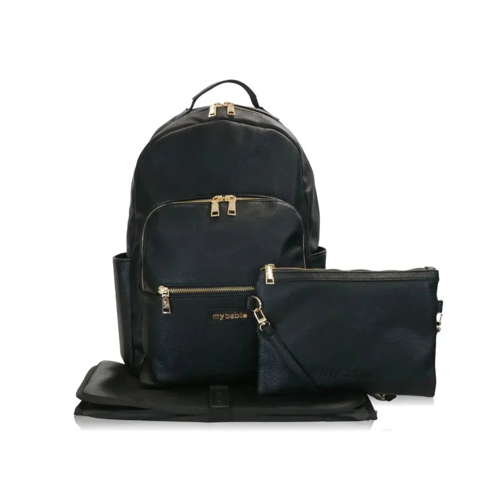 My Babiie MB450i 3-in-1 Travel System - Steel Blue - Steel Blue - 4 Wheel Travel Systems