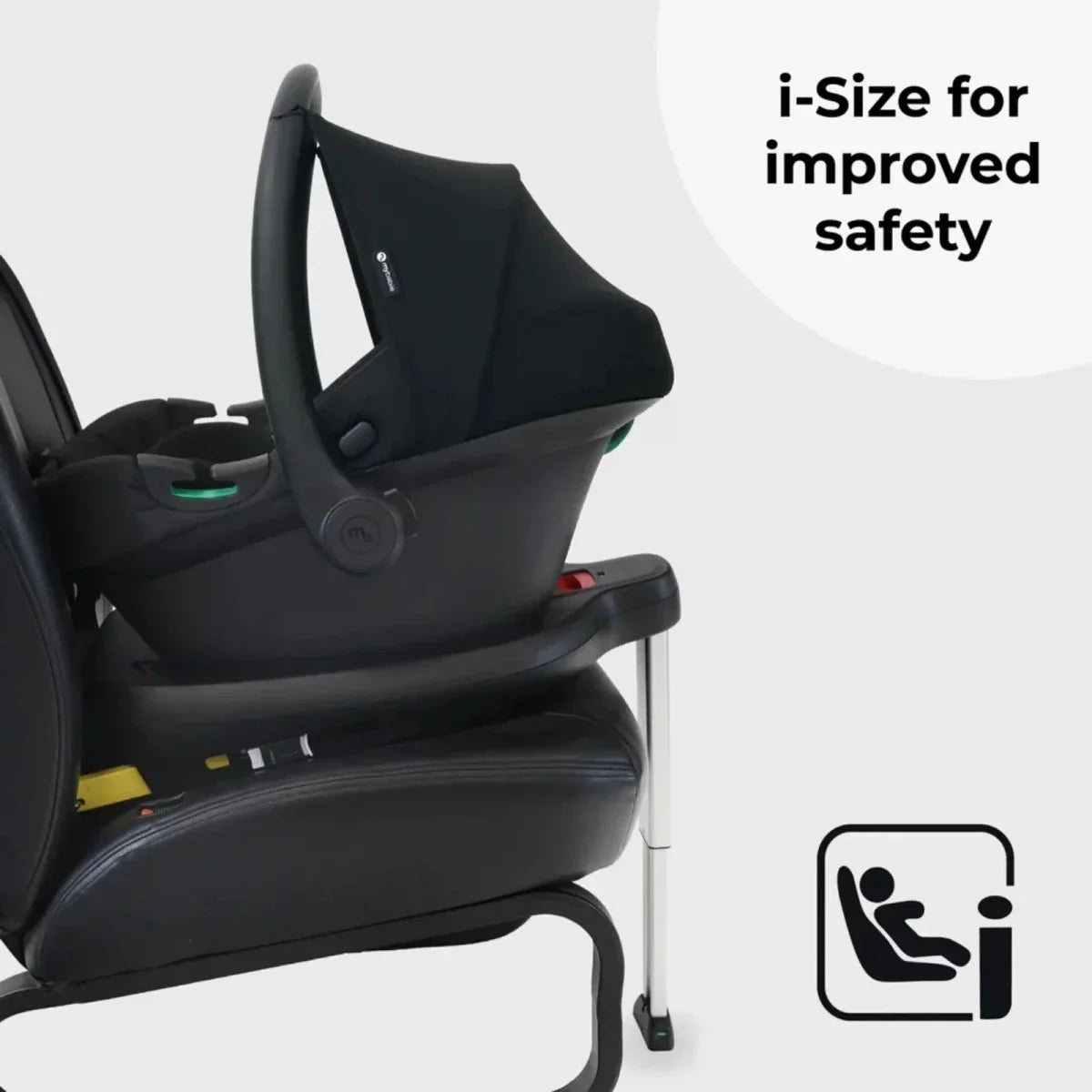 My Babiie MB450i 3-in-1 Travel System - Steel Blue - Steel Blue - 4 Wheel Travel Systems