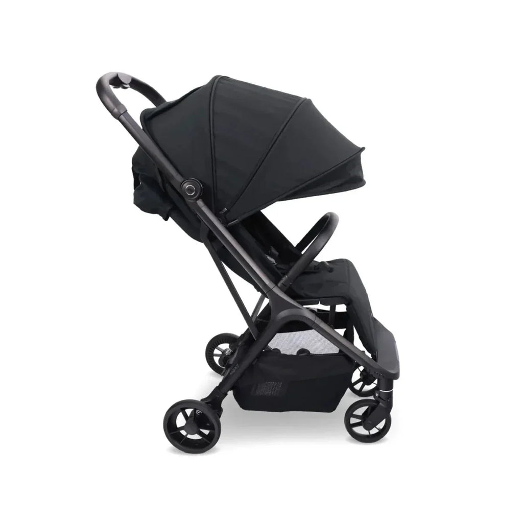 My Babiie MBX7 Auto-Fold Compact Stroller - Black - Black - Pushchairs & Buggies & Strollers