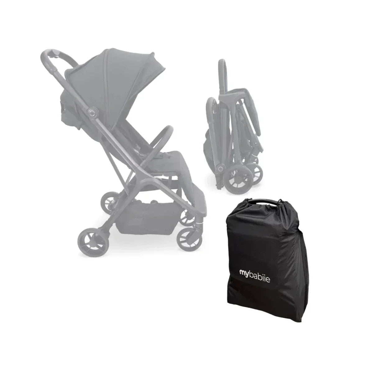 My Babiie MBX7 Auto-Fold Compact Stroller - Camel - Camel - Pushchairs & Buggies & Strollers