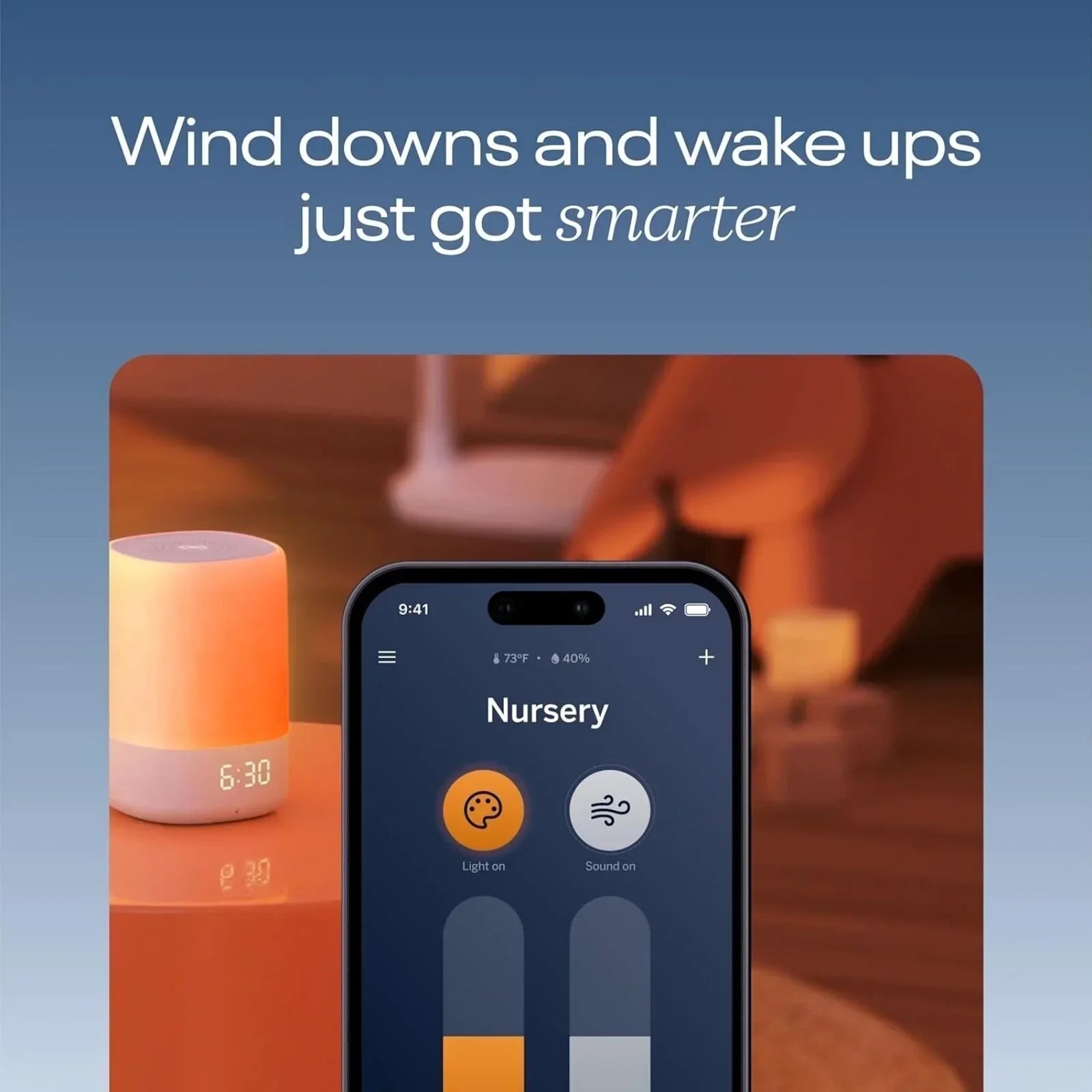Nanit Sound & Light Machine - Smart Baby Monitors