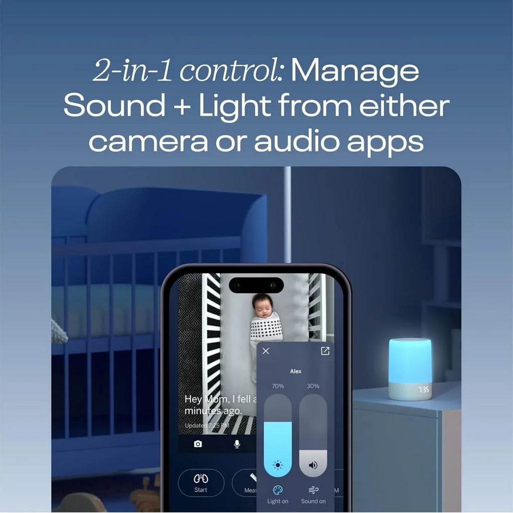 Nanit Sound & Light Machine - Smart Baby Monitors