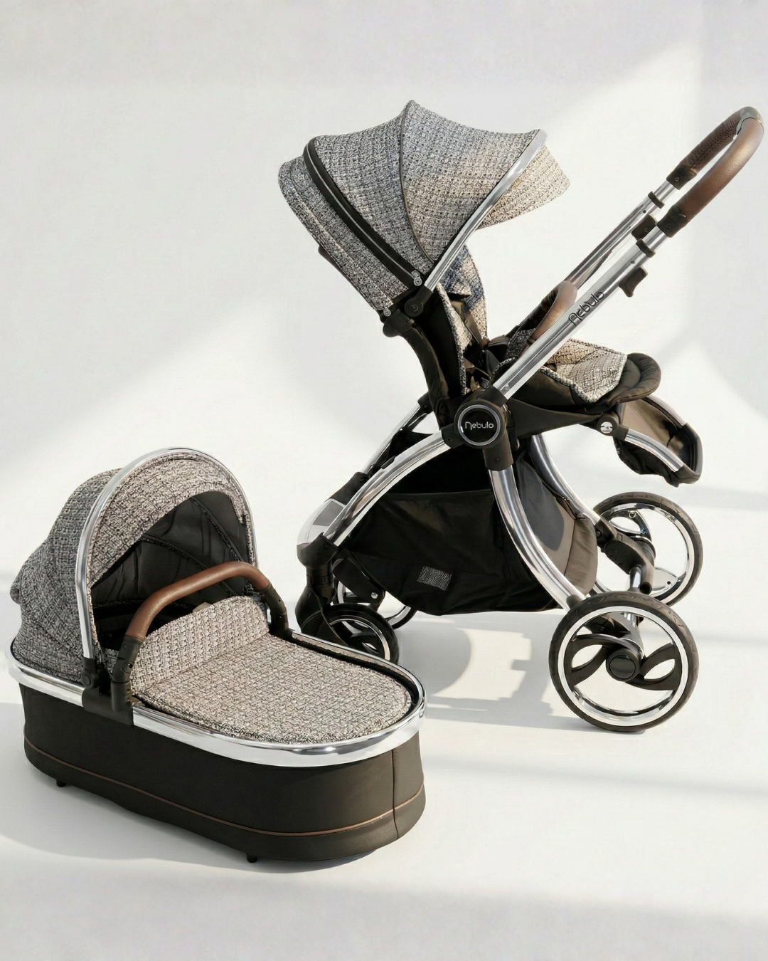 Nebula Pushchair Bundle - 5 Piece Set - Paris Signature - Stroller
