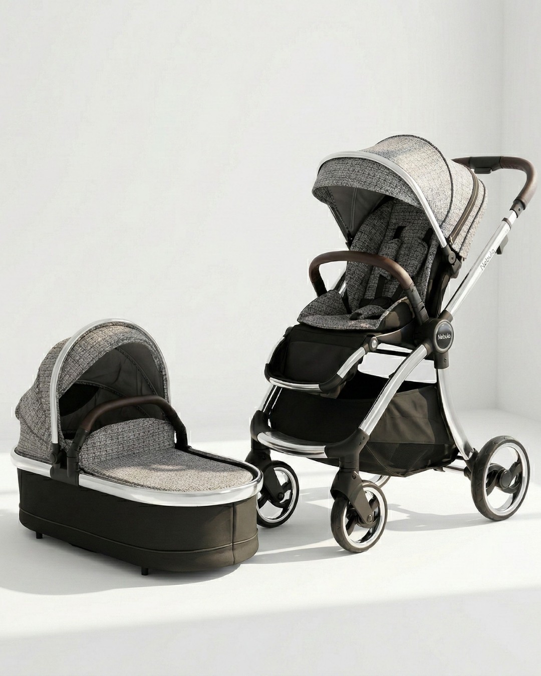 Nebula Pushchair Bundle - 5 Piece Set - Paris Signature - Stroller