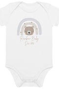 Neutral Bear Rainbow Baby Due Bodysuit - Bodysuits