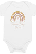 Neutral Rainbow Baby Due Bodysuit - Bodysuits