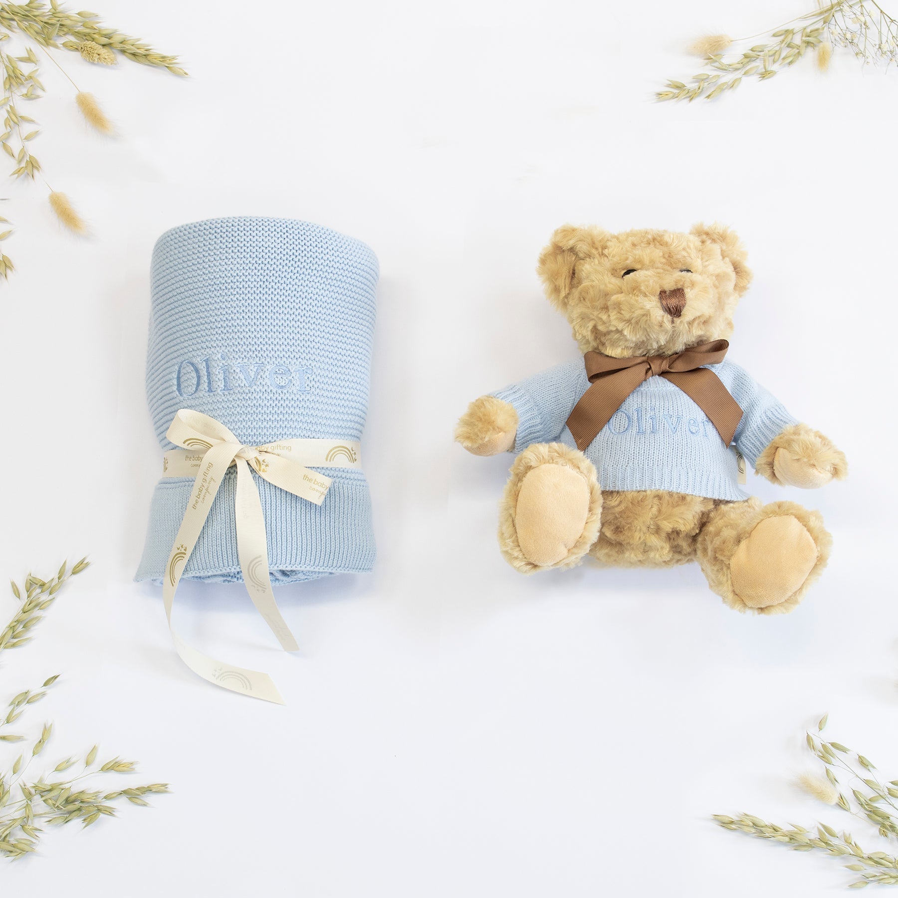 New Baby Blanket and Teddy - Baby