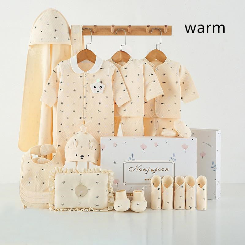 Newborn Baby Clothes Thin Suit Baby Gift Box - 15Style / 22pcs Keep warm